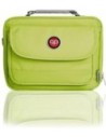 Approx! Maletín para Ipad, Tablets y Netbooks Hasta 11 Pulgadas Color Verde Plata Appnb10g