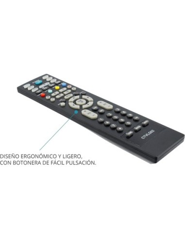 LG Mando A Distancia CTVLG02 Compatible Con TV LG - No Precisa Programación
