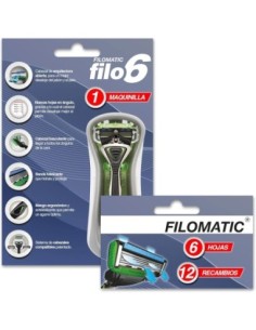 filomatic_blister_1_ud_cuchilla_filo6_+_caja_de_12_cabezales_de_recambio_8434652014238_oferta 2