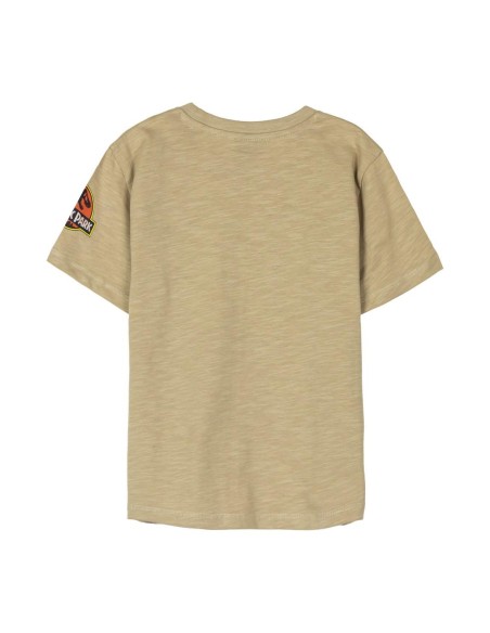 cerda_camiseta_corta_single_jersey_jurassic_park_marrón_talla_6_años_8445484379525_promocion