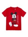 Cerda Camiseta Corta Single Jersey Mickey Mouse Rojo Talla 2 Años
