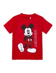 cerda_camiseta_de_manga_corta_infantil_mickey_mouse_rojo_talla_4_años_100%_algodón_8445484264531_oferta