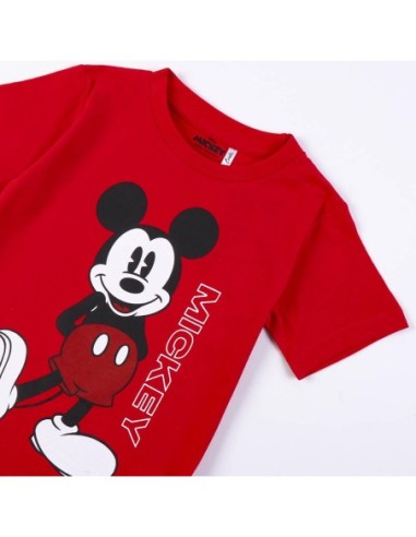 Compra Camiseta Infantil Mickey Mouse Roja Talla 4 Años En Kiwiku