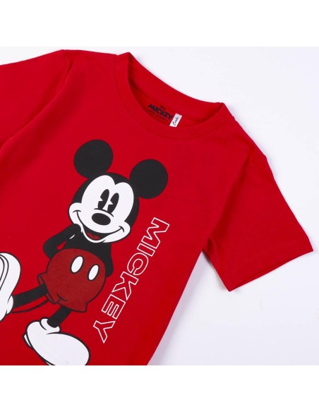 Compra Camiseta Infantil Mickey Mouse Roja Talla 4 Años En Kiwiku