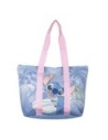Cerda Bolsa de Playa Stitch Color Azul para Mujer