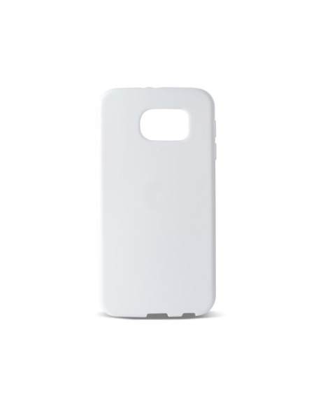 Funda flex ksix tpu para galaxy s6 blanca B8550FTP02 kiwiku.com