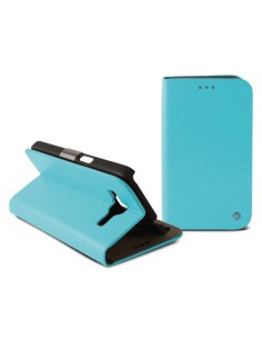 Funda folio ksix para galaxy s6 standing turquesa B8550FU20T kiwiku.com