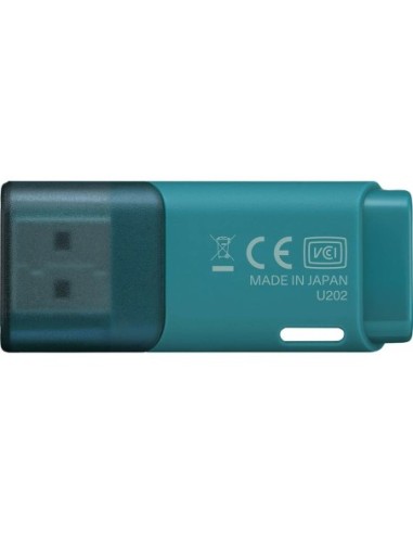 Memoria USB KIOXIA TransMemory U202 32 GB Azul Aguamarina - Almacenamiento Portátil