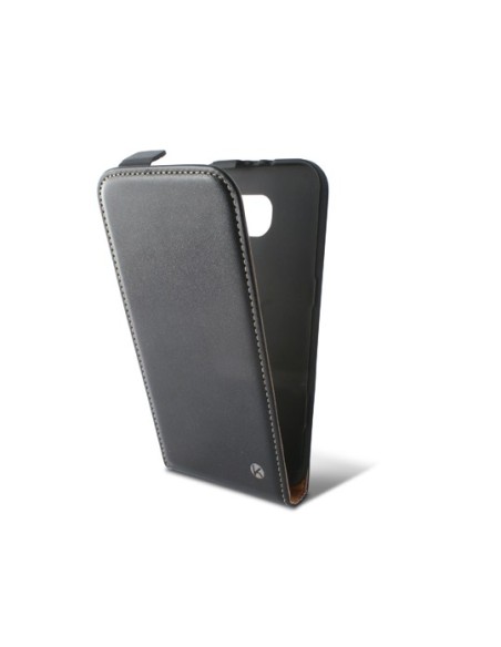 Funda con tapa ksix para galaxy s6 negra B8550FU90 kiwiku.com