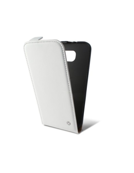 Funda con tapa ksix para galaxy s6 blanca B8550FU90B kiwiku.com