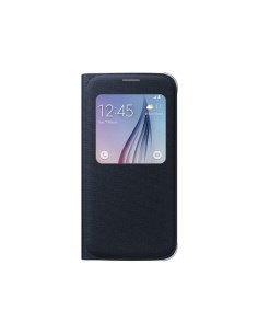 Funda samsung s view cover (fabric) para galaxy s6 negra EF-CG920BBEGWW kiwiku.com