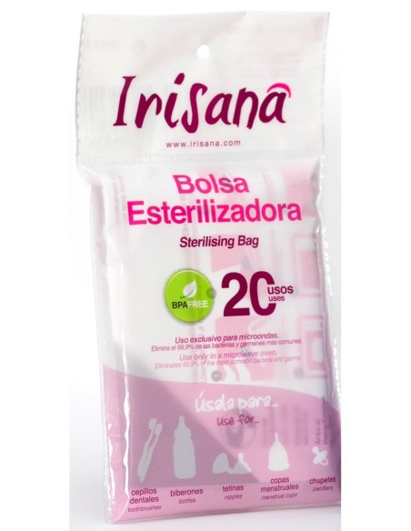 IRISCUP Bolsa Esterilizadora Para Microondas Sin BPA - Kiwiku