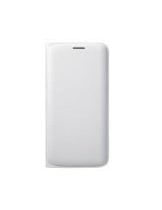 Funda samsung flip wallet (pu) para galaxy s6 edge blanca EF-WG925PWEGWW kiwiku.com