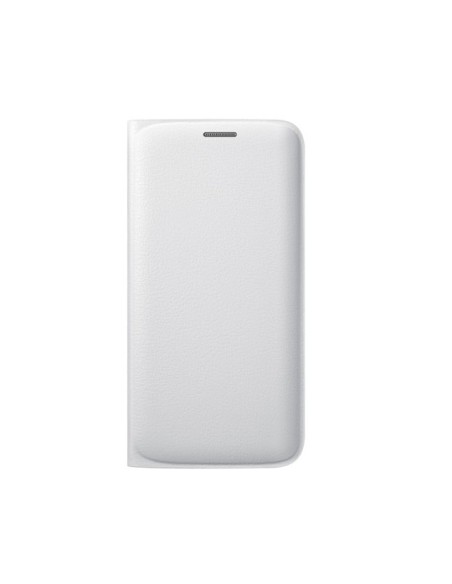 Funda samsung flip wallet (pu) para galaxy s6 edge blanca EF-WG925PWEGWW kiwiku.com