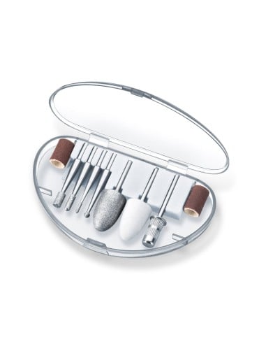 Beurer MPE-100 - Set manicura y pedicura profesional, color blanco: Kiwiku.com: Salud y cuidado personal