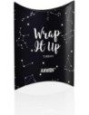 Anwen Wrap It Up Turbante para Cabello Negro