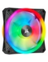 Corsair Ventilador de Caja Ql140 Rgb Pack 2 Uds Con Lighting Node Core 140mm Negro