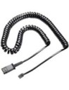 Plantronics Cable Telefónico 38340-01 4m Negro
