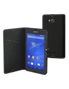 funda slim s folio negra sony xperia e4g made for xperia SESLI0136 kiwiku.com