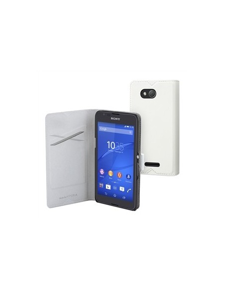 funda slim s folio blanca sony xperia e4g made for xperia SESLI0137 kiwiku.com