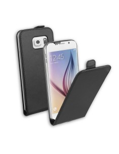 funda slim negra + protector de pantalla samsung galaxy s6 muvit MUSLI0643 kiwiku.com