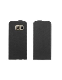 funda slim negra + protector de pantalla samsung galaxy s6 muvit MUSLI0643 kiwiku.com 2