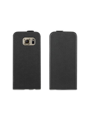 funda slim negra + protector de pantalla samsung galaxy s6 muvit MUSLI0643 kiwiku.com