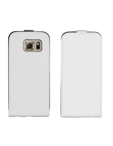 funda slim blanca + protector de pantalla samsung galaxy s6 muvit MUSLI0644 kiwiku.com