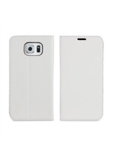 funda wallet folio función soporte blanca samsung galaxy s6 muvit MUSNS0180 kiwiku.com 2