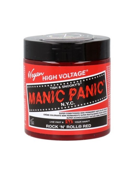 MANIC PANIC High Voltage Rock N Roll Red 237 Ml - Tinte Semipermanente Vegano