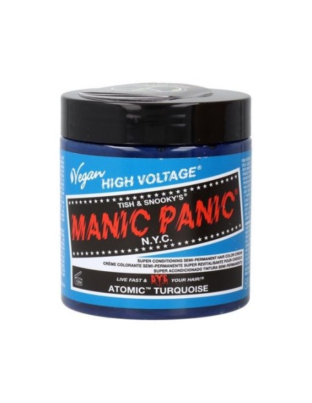 MANIC PANIC High Voltage Atomic Turquoise - Tinte Capilar Semipermanente Vegano 237 Ml | Kiwiku