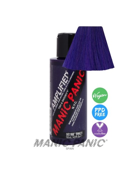Compra Manic Panic Amplified Ultra Violet 118 Ml - Tinte Semipermanente