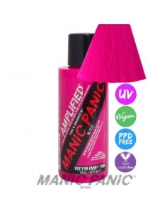 MANIC PANIC Amplified Cotton Candy Pink 118ml - Tinte Semipermanente Rosa Vegano
