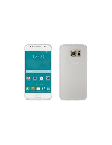 funda minigel ultrafina transparente samsung galaxy s6 muvit MUSKI0479 kiwiku.com