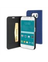 Funda wallet folio función soporte azul samsung galaxy s6 muvit