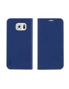 funda wallet folio función soporte azul samsung galaxy s6 muvit MUSNS0177 kiwiku.com 2
