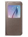Funda s view cover oro samsung galaxy s6 samsung
