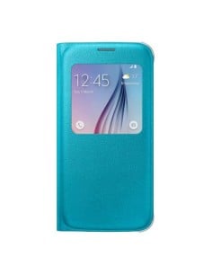 funda s view cover azul samsung galaxy s6 samsung SAEFCG920PL kiwiku.com
