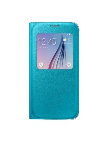 funda s view cover azul samsung galaxy s6 samsung SAEFCG920PL kiwiku.com