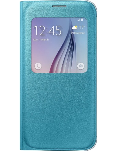 funda s view cover azul samsung galaxy s6 samsung SAEFCG920PL kiwiku.com