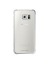 Carcasa clear cover plata samsung galaxy s6 samsung