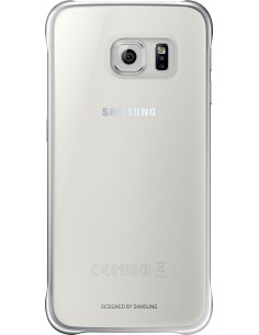 carcasa clear cover plata samsung galaxy s6 samsung SAEFQG920BS kiwiku.com 2