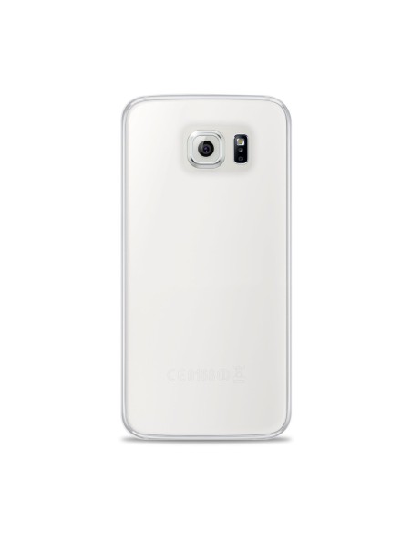 funda tpu ultraslim 0.3" transparente samsung galaxy s6 (protector pantalla incluido) puro PUCT016 kiwiku.com
