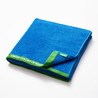 BENETTON Toalla De Playa Be143 Azul 160x90 Cm 100% Algodón Velour 380 Gsm  