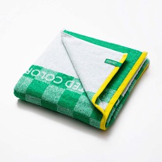 benetton_toalla_de_playa_kids_70x140_cm_100%_algodón_verde_cuadros___8435496466900_oferta