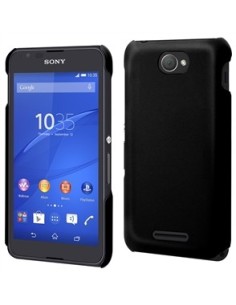 carcasa negra tacto goma sony xperia e4 made for xperia SEBKC0023 kiwiku.com
