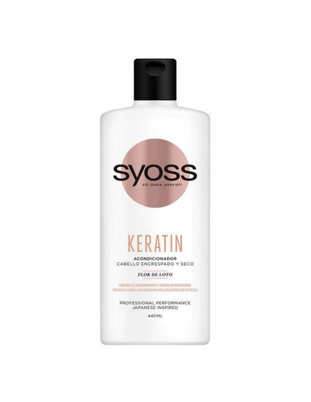 SYOSS Keratin Acondicionador Para Cabello Encrespado Y Seco 440 Ml - Kiwiku  