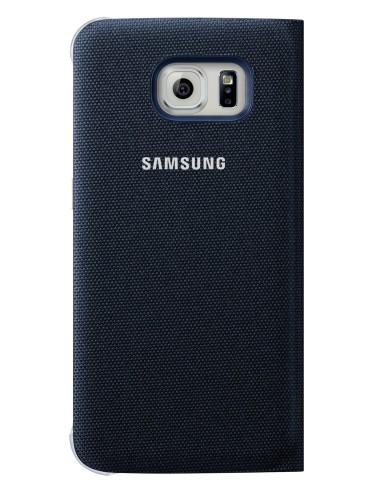 Samsung Flip Wallet - Funda de tela para Samsung Galaxy S6 Edge, color negro: Kiwiku.com: Electrónica
