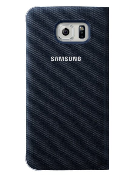 Samsung Flip Wallet - Funda de tela para Samsung Galaxy S6 Edge, color negro: Kiwiku.com: Electrónica