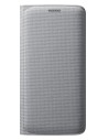 Galaxy s6 edge funda samsung flip wallet (fabric) plata